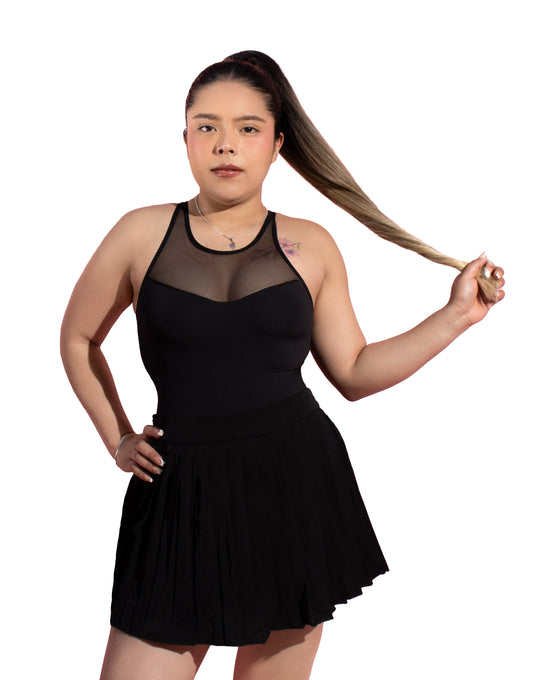 Mod 803 Body Reductor Escote Mesh