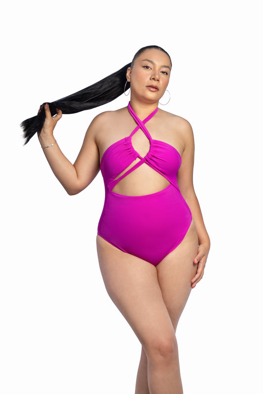 SW 906 TRAJE DE BAÑO ESCOTE CRUZADO