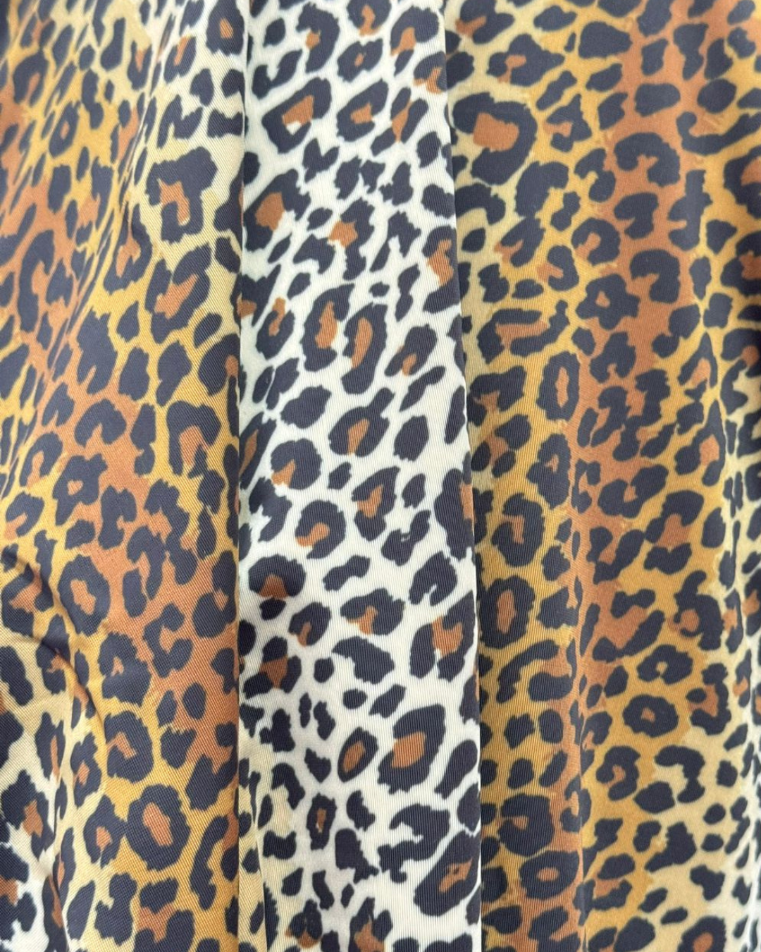Mod 820 Body reductor tirante plisado Animal Print