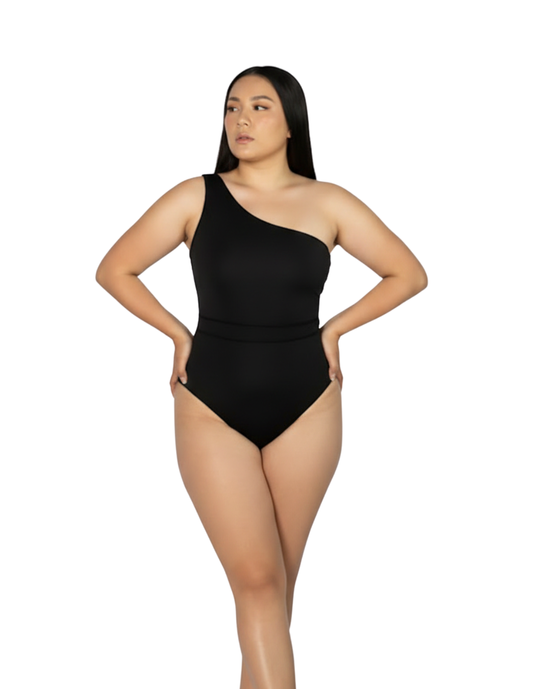 Mod 809 Body Reductor Asimétrico sin mangas con copas