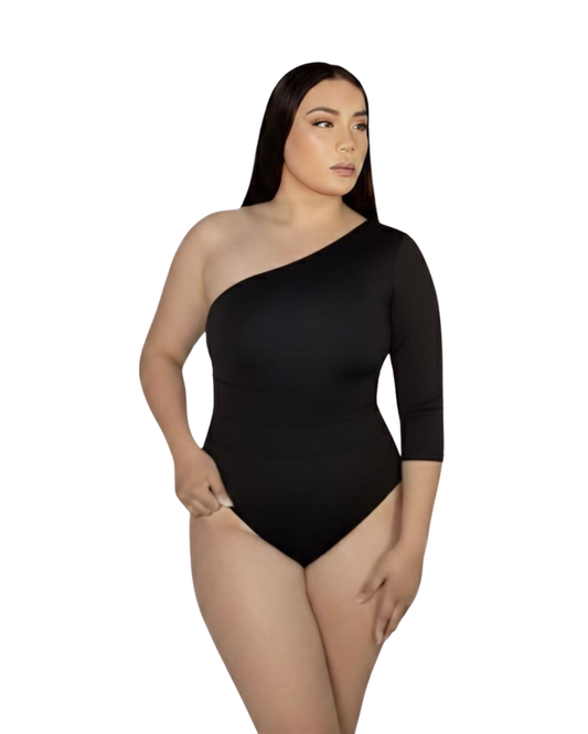 Mod 812 Body Reductor Asimétrico manga 3/4