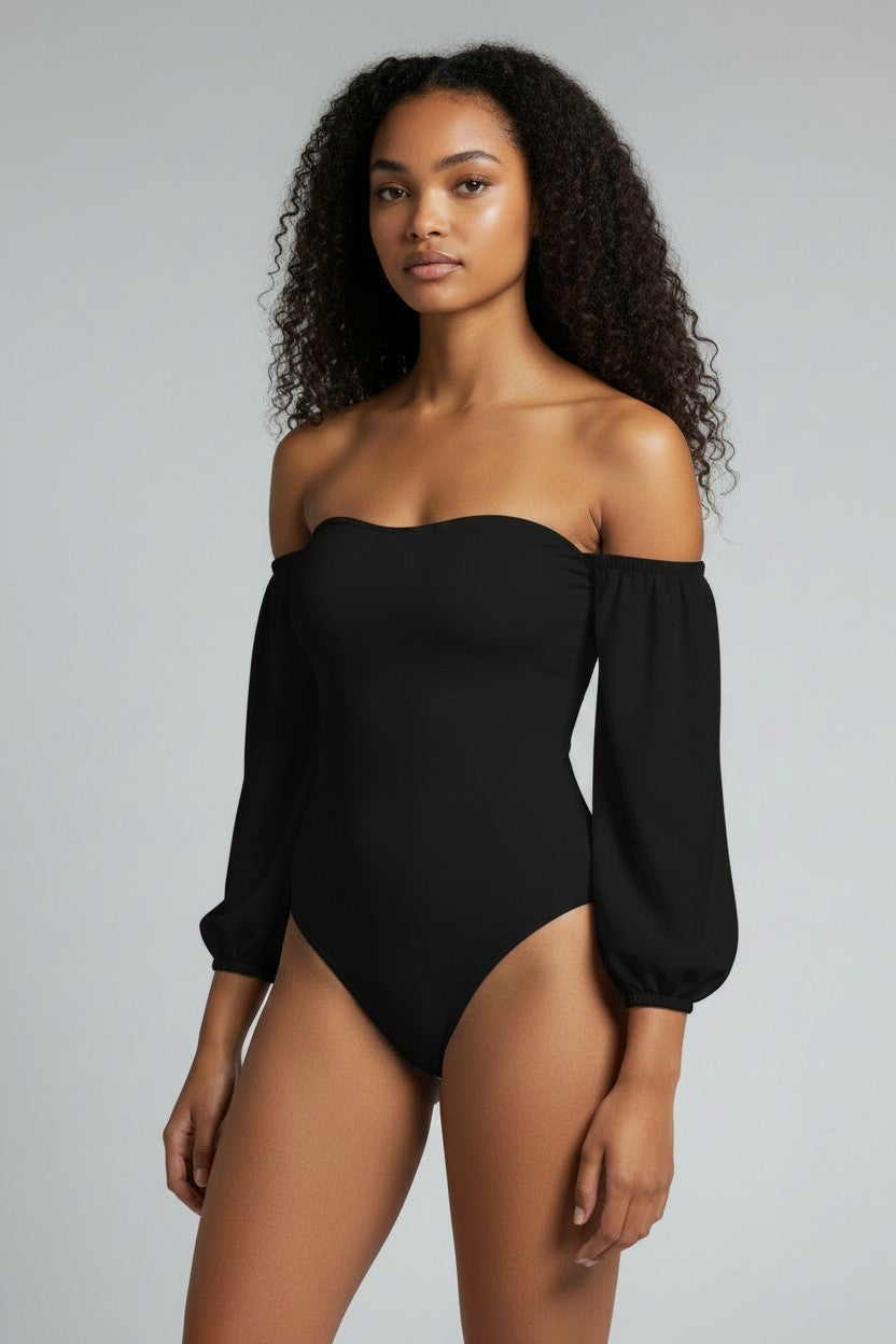 Mod 816 Body Reductor Strapless manga globo con copas