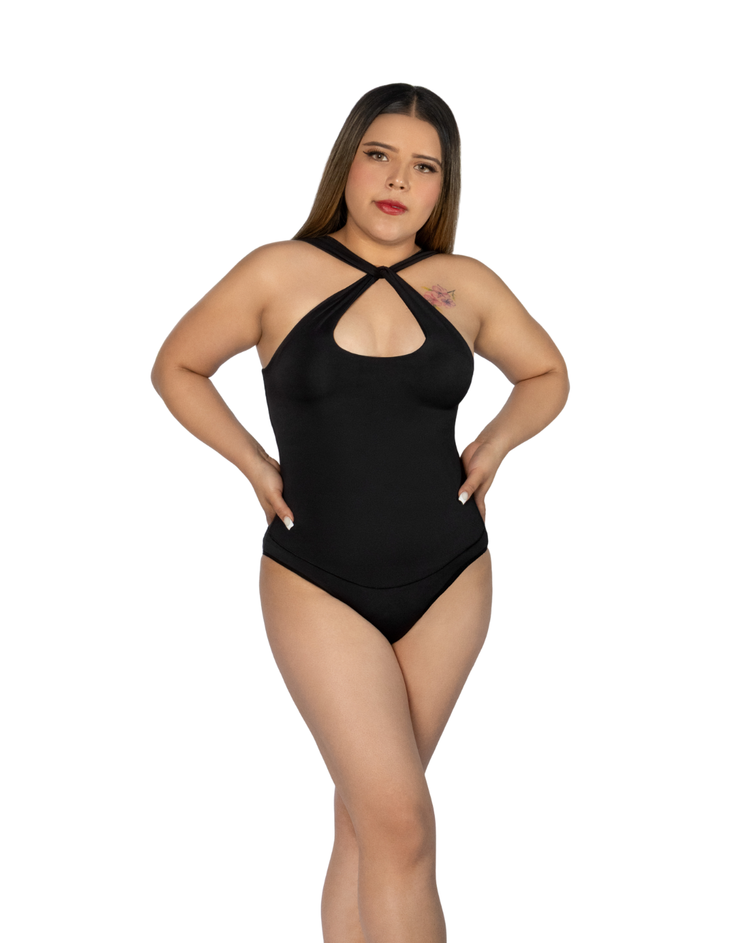 Mod 827 Body Reductor clásico sin copas Escote Gorta