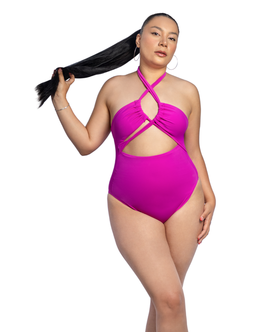 SW 906 TRAJE DE BAÑO ESCOTE CRUZADO