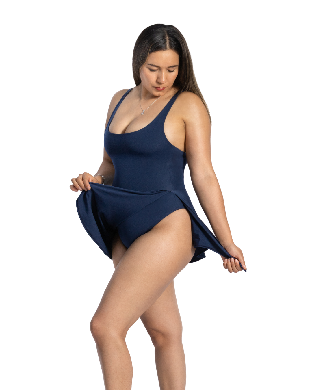 SW 913 TRAJE DE BAÑO  FALDA