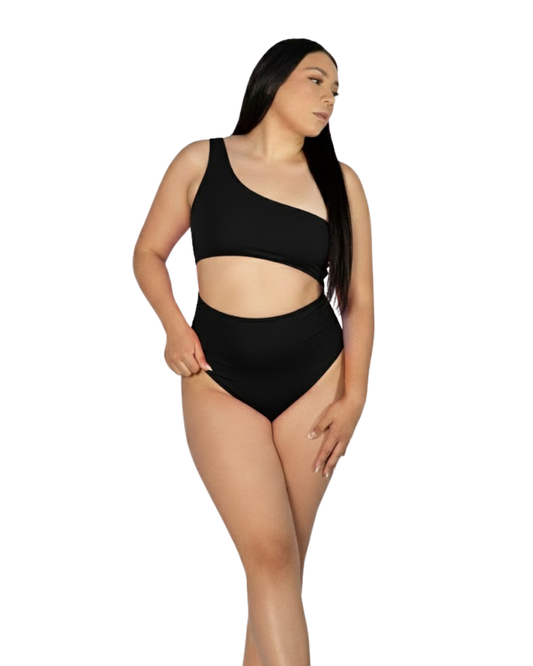 SW 915 TRAJE DE BAÑO ASIMÉTRICO BICOLOR