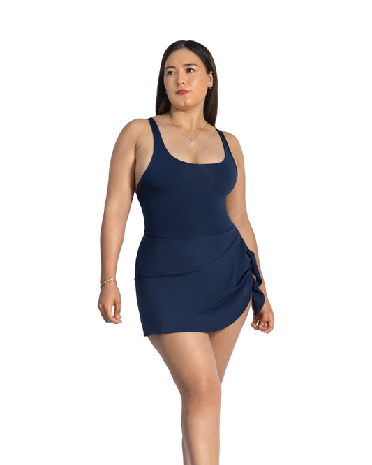 SW 913 TRAJE DE BAÑO  FALDA