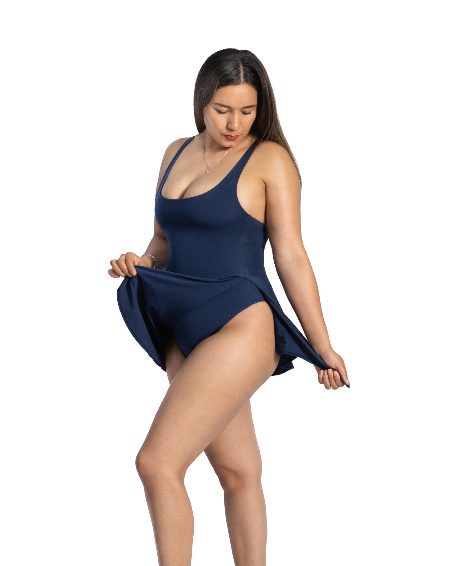 SW 913 TRAJE DE BAÑO  FALDA