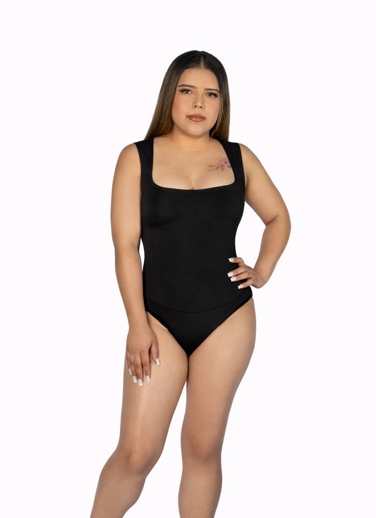 Mod 819 Body Reductor sin mangas escote cuadrado